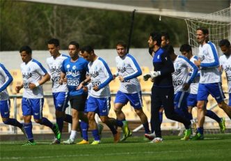 تمرین تیم استقلال