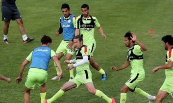 تمرین تیم ملی ایران