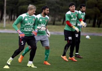 تمرین پرسپولیس