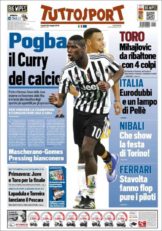 عناوین روزنامه توتو اسپورت ایتالیا 10 خرداد 95