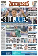 عناوین روزنامه توتو اسپورت ایتالیا 29 اردیبشت95