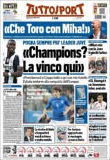 عناوین روزنامه توتو اسپورت ایتالیا 31 اردیبشت95