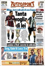 عناوین روزنامه توتو اسپورت ایتالیا 1 خرداد 95