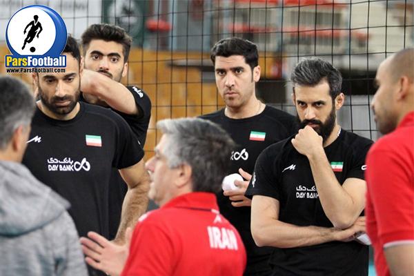 تمرینات والیبال