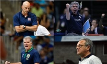 4 مربی نامدار والیبال