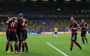 پیروزی آلمان مقابل برزیل در جام جهانی ۲۰۱۴