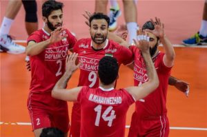 والیبال ایران و آمریکا