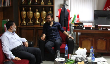 دیدار محمد نصرتی با آجرلو