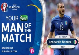 بهترین بازیکن جدال ایتالیا و اسپانیا