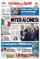 عناوین روزنامه کوریره دلو اسپورت ایتالیا 12 خرداد 95