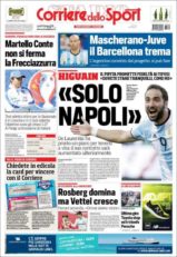 عناوین روزنامه کوریره دلو اسپورت ایتالیا 31 خرداد 95