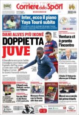 عناوین روزنامه کوریره دلو اسپورت ایتالیا 14 خرداد 95