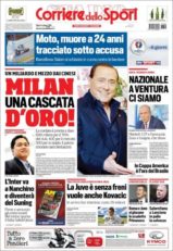 عناوین روزنامه کوریره دلو اسپورت ایتالیا 15 خرداد 95