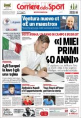 عناوین روزنامه کوریره دلو اسپورت ایتالیا 19 خرداد 95