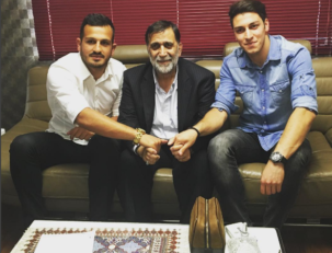 محمد رضا اخباری و فرزین گروسیان