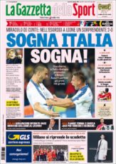 عناوین روزنامه گازتا دلو اسپورت ایتالیا 25 خرداد 95