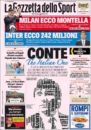 عناوین روزنامه گازتا دلو اسپورت ایتالیا 9 تیر 95