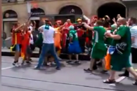 برخورد هواداران