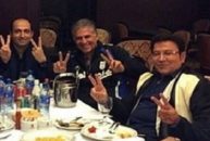 حسین هدایتی در اردوی تیم ملی