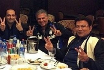 حسین هدایتی در اردوی تیم ملی