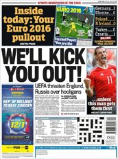 عناوین روزنامه دیلی میل اسپورت بریتانیا 24 خرداد 95