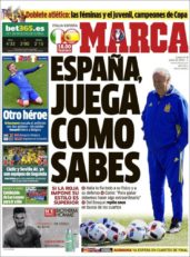 عناوین روزنامه مارکا اسپانیا 7 تیر 95
