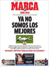 عناوین روزنامه مارکا اسپانیا 8 تیر 95