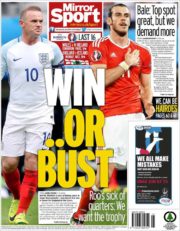 روزنامه میرور اسپورت بریتانیا 4 تیر 95