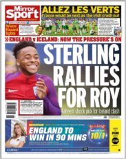 روزنامه میرور اسپورت بریتانیا 7 تیر 95