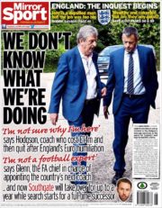 روزنامه میرور اسپورت بریتانیا 9 تیر 95