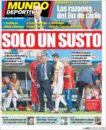 عناوین روزنامه ال موندو دپورتیوو اسپانیا 9 تیر 95