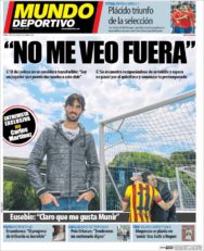 عناوین روزنامه ال موندو دپورتیوو اسپانیا 13 خرداد 95