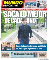 عناوین روزنامه ال موندو دپورتیوو اسپانیا 27 خرداد 95