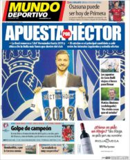عناوین روزنامه ال موندو دپورتیوو اسپانیا 29 خرداد 95