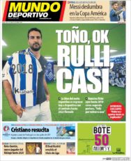 عناوین روزنامه ال موندو دپورتیوو اسپانیا 3تیر 95