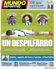 عناوین روزنامه ال موندو دپورتیوو اسپانیا 20 خرداد 95