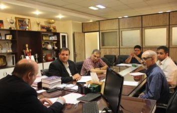نشست هیات رئیسه سازمان لیگ فوتسال