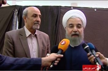 روحانی و وزیر ورزش