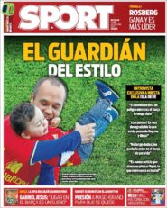 عناوین روزنامه اسپورت اسپانیا 31 خرداد 95