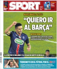 عناوین روزنامه اسپورت اسپانیا 5 تیر 95