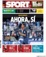 عناوین روزنامه اسپورت اسپانیا 6 تیر 95