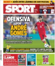 عناوین روزنامه اسپورت اسپانیا 9 تیر 95