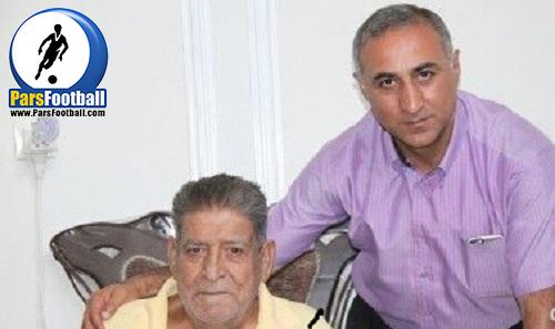 عیادت استپانیان از هوادار پیشکسوت سپاهان