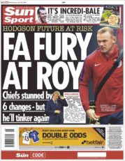 عناوین روزنامه سان اسپورت بریتانیا 2 تیر 95