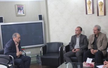 مراسم تودیع و معارفه نصیرزاده و براتی