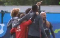 تمرین تیم بلژیک