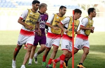 تمرین تیم فوتبال پرسپولیس