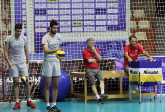 تمرین تیم ملی والیبال ایران