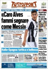 روزنامه توتو اسپورت ایتالیا 5 تیر 95
