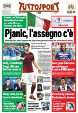 عناوین روزنامه توتو اسپورت ایتالیا18 خرداد 95